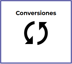 conversiones